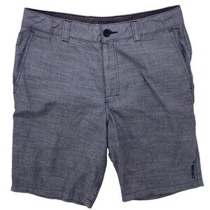 O'Neil Shorts Men’s Size 30 Grey Surf Chino Slash Pocket Flat Front Skate Beach